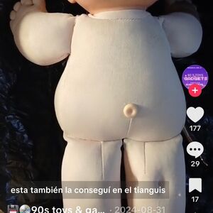 Soft Plush Baby Doll - Cream